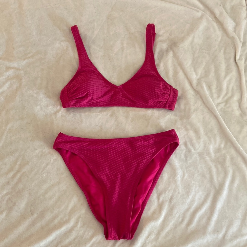 Xhilaration Target Pink High Waist Bikini Medium
